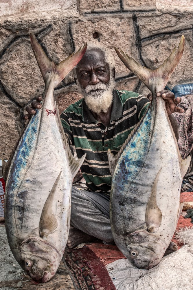 Socotri fish vendor from Trevor Cole