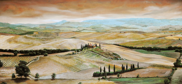 Belvedere, Tuscany from Trevor  Neal