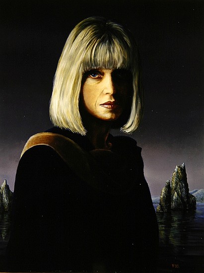 The Artist''s Wife, 1993 (oil over tempera on canvas)  from Trevor  Neal