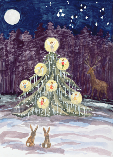 Fairy Christmas Tree from Trish Schreiber