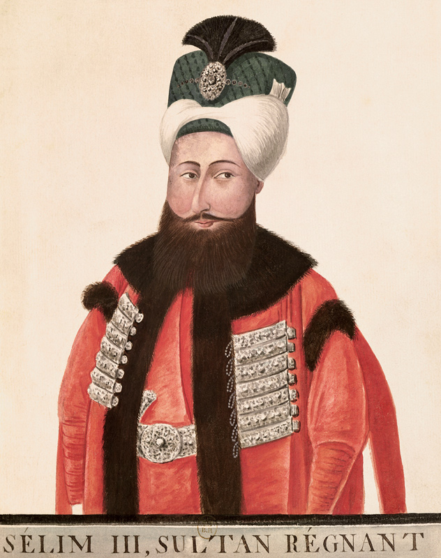 Sultan Selim III (1761-1808) 18th-19th century from Turkish School