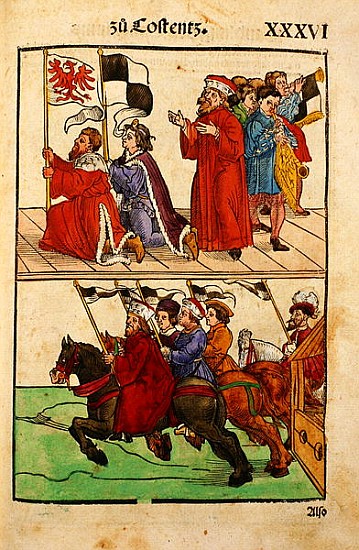 The Council of Constance, from ''Chronik des Konzils von Konstanz'' from Ulrich von Richental