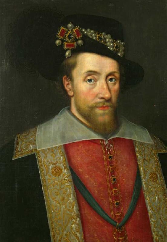James I., König von England und Schottland (1566-1625) from (around 1900) Anonym