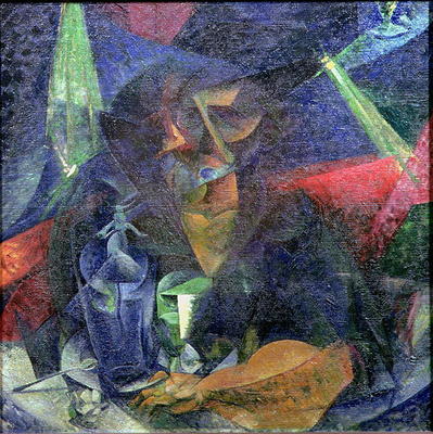 Composition with Figure of a Woman, 1912 (oil on canvas) from Umberto Boccioni