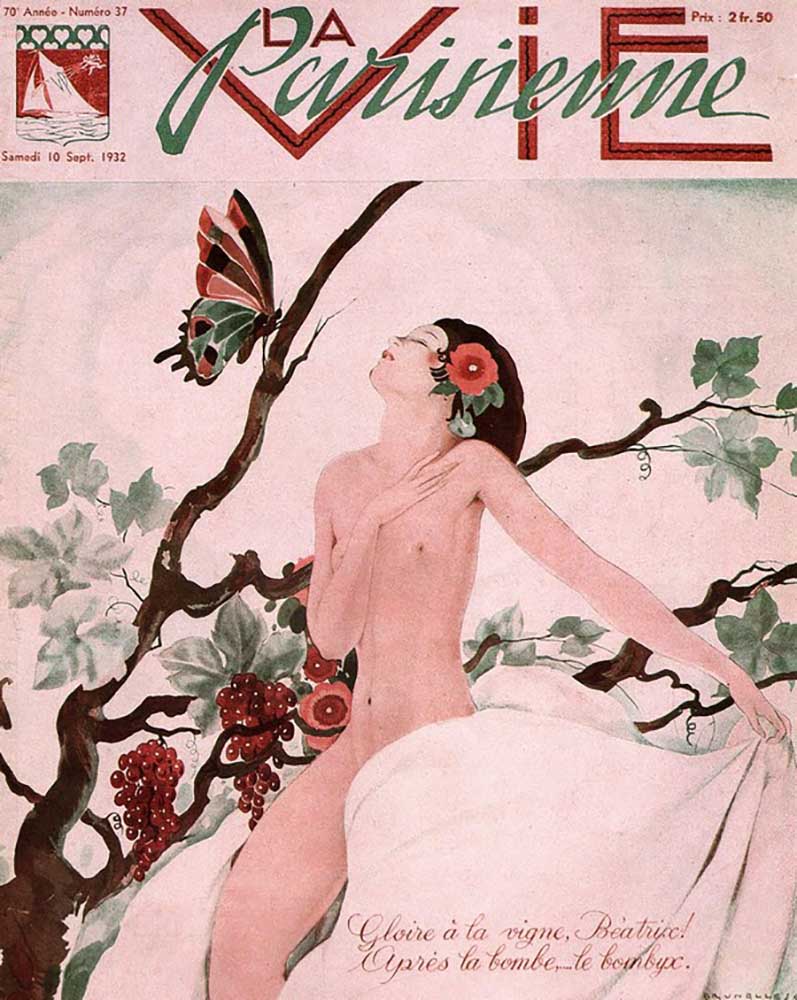 La Vie Parisienne Magazine Cover from Umberto Brunelleschi