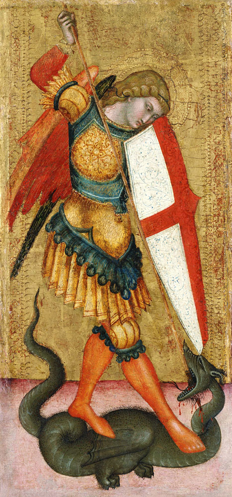 Saint Michael and the Dragon from Unbekannter Künstler
