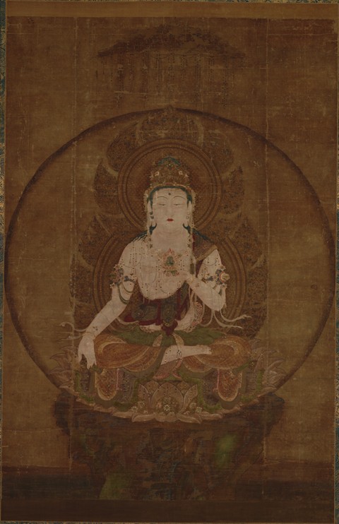 The Bodhisattva Akasagarbha (Kokuzo Bosatsu) from Unbekannter Künstler