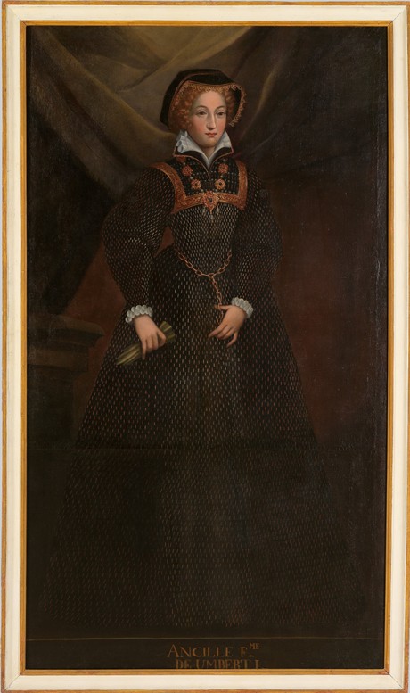 Ancilla, wife of Humbert I of Savoy from Unbekannter Künstler
