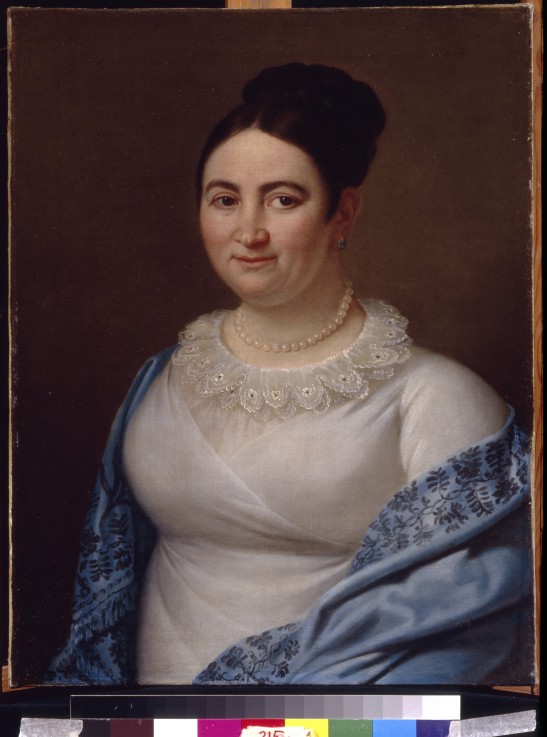 Portrait of a Lady from Unbekannter Künstler