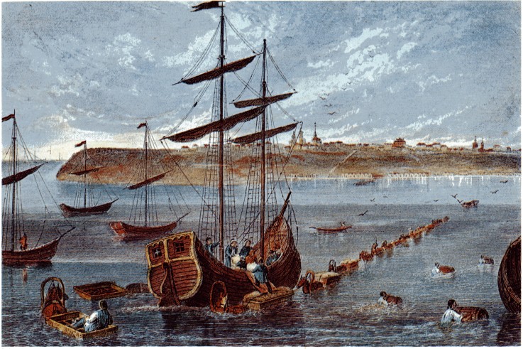 View of Taganrog from Unbekannter Künstler