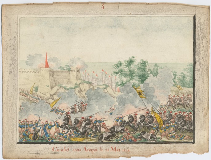 The Capture of the Anapa fortress on June 23, 1828 from Unbekannter Künstler