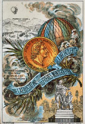 The brothers Montgolfier, 1784 (From the Series "The Dream of Flight")