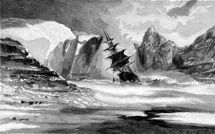 The Kane Expedition in the Ice of Smith Sound from Unbekannter Künstler