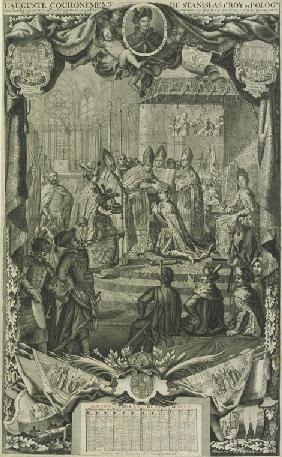 Coronation of Stanislaw I Leszczynski in 1705