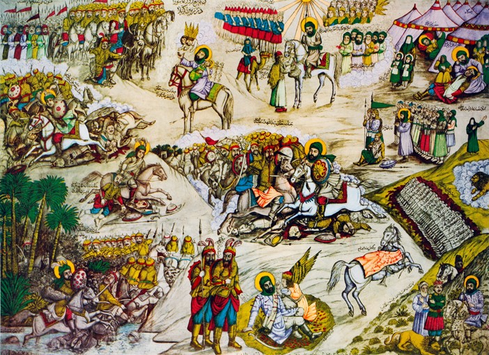 The Battle of Karbala from Unbekannter Künstler