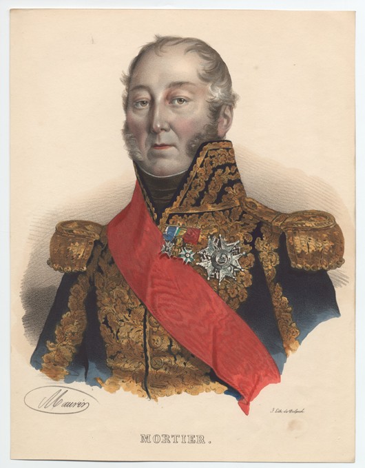 Édouard Adolphe Mortier (1768-1835), Marshal of France from Unbekannter Künstler