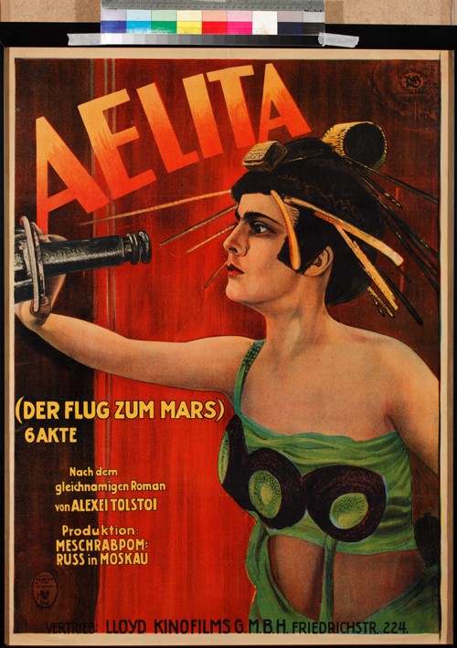 Movie poster Aelita from Unbekannter Künstler