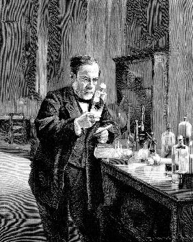 French chemist and microbiologist Louis Pasteur (1822–1895)