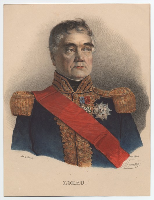 Georges Mouton de Lobau (1770-1838), Marshal of France from Unbekannter Künstler