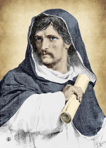 Giordano Bruno from Unbekannter Künstler