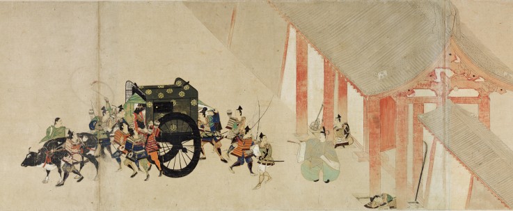 Illustrated Tale of the Heiji Civil War (The Imperial Visit to Rokuhara) 2 scroll from Unbekannter Künstler