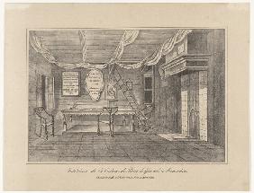 Interior of the Czar Peter House in Zaandam, 1697
