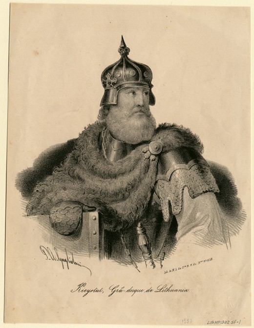 Kestutis, Grand Duke of Lithuania from Unbekannter Künstler
