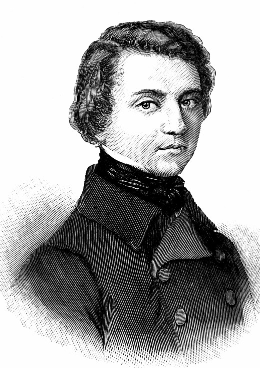 Louis Blanc (1811-1882), French socialist and politician from Unbekannter Künstler