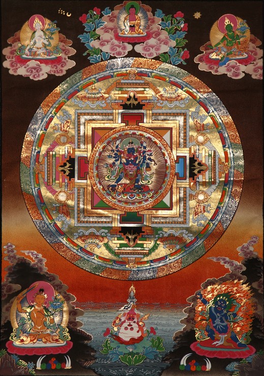 Mandala from Unbekannter Künstler