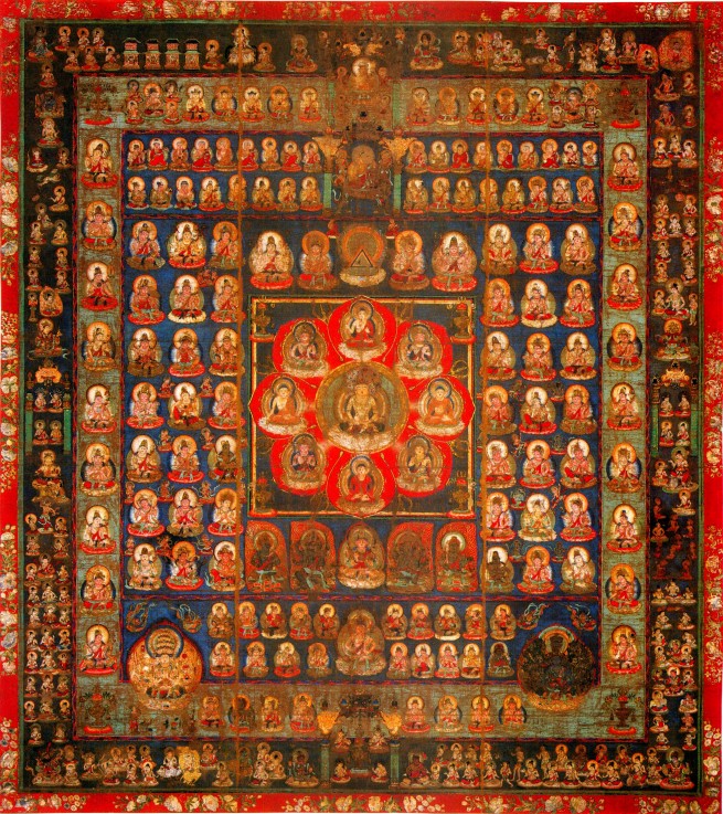Garbhadhatu Mandala from Unbekannter Künstler