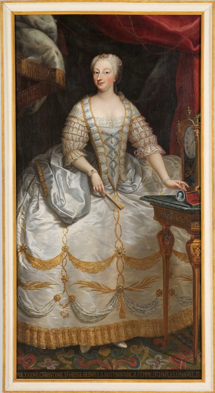 Polyxena of Hesse-Rotenburg (1706-1735), Queen of Sardinia from Unbekannter Künstler