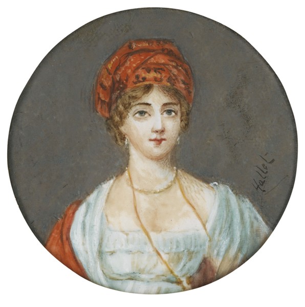 Portrait of the Italian singer Angelika Catalani (1780-1849) from Unbekannter Künstler