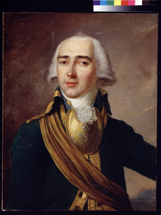 Portrait of the Poet Ivan Ivanovich Dmitriev (1760-1837) from Unbekannter Künstler