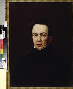 Portrait of the Author, Orientalist and Journalist Osip Senkovsky (1800-1858)