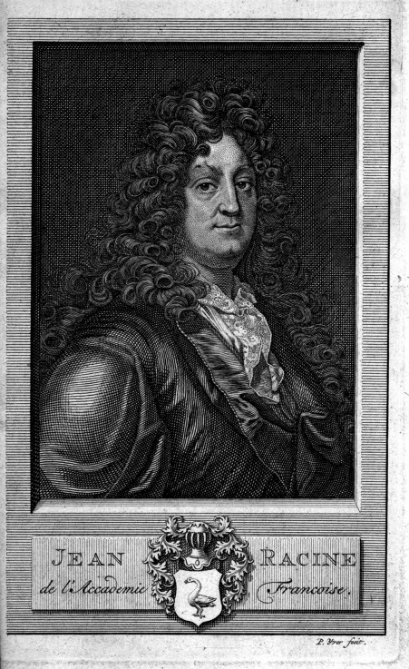 Portrait of the poet Jean Racine (1639–1699) from Unbekannter Künstler