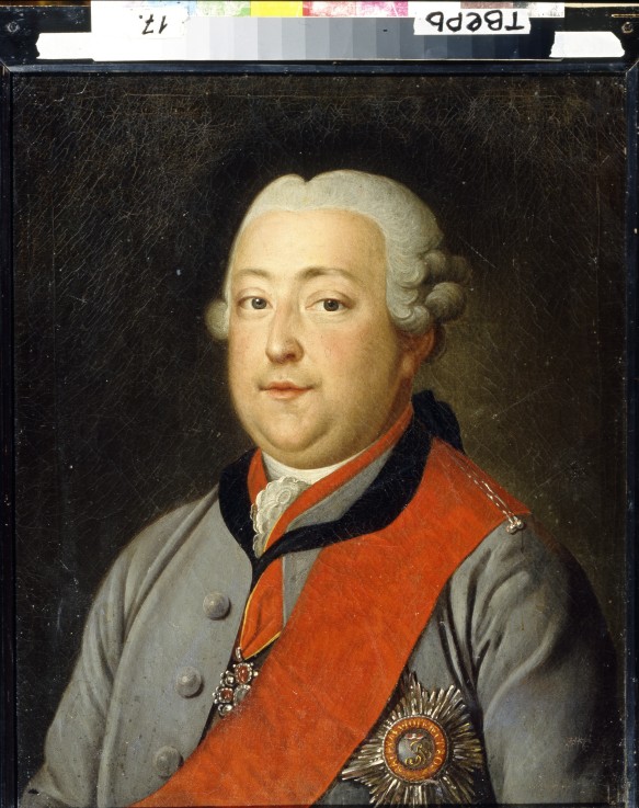 Portrait of the poet Yury Neledinsky-Meletsky (1751-1828) from Unbekannter Künstler