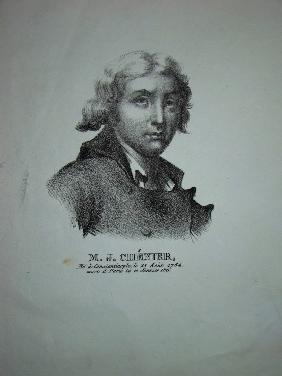 Portrait of the poet and dramatist Marie-Joseph Chénier (1764-1811)