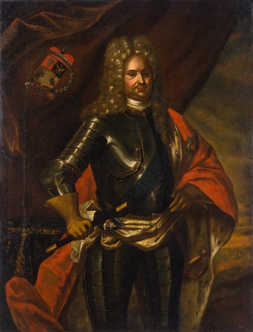 Portrait of Prince Anikita Ivanovich Repnin (1668-1726) from Unbekannter Künstler
