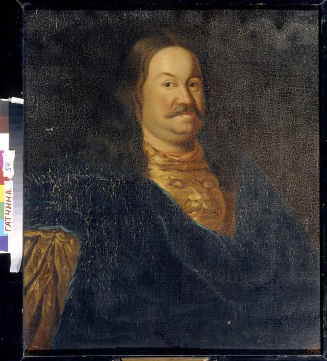 Portrait of Senator Prince Yakov Fyodorovich Dolgorukov (1639-1720) from Unbekannter Künstler
