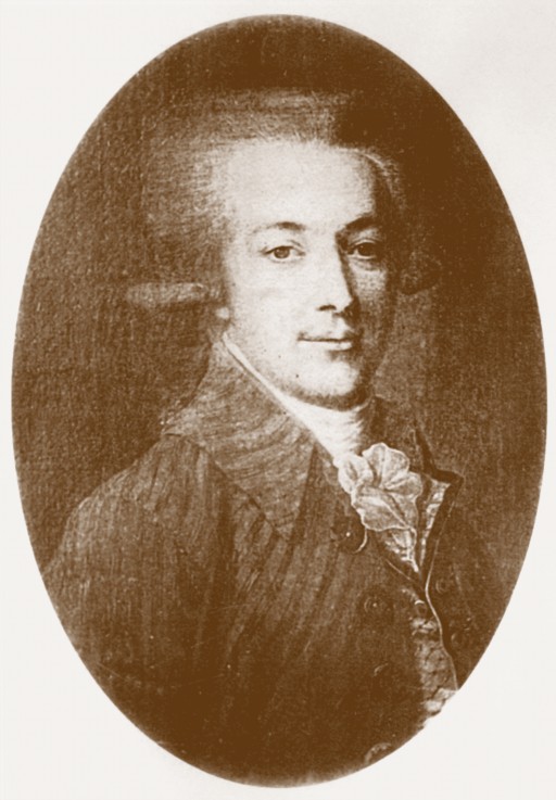Portrait of the Count Mikhail (Kondraty) Ivanovich Dashkov (1736 1764) from Unbekannter Künstler