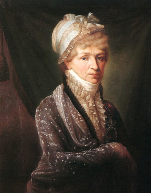 Portrait of Princess Natalya Petrovna Galitzine (1741-1837) from Unbekannter Künstler
