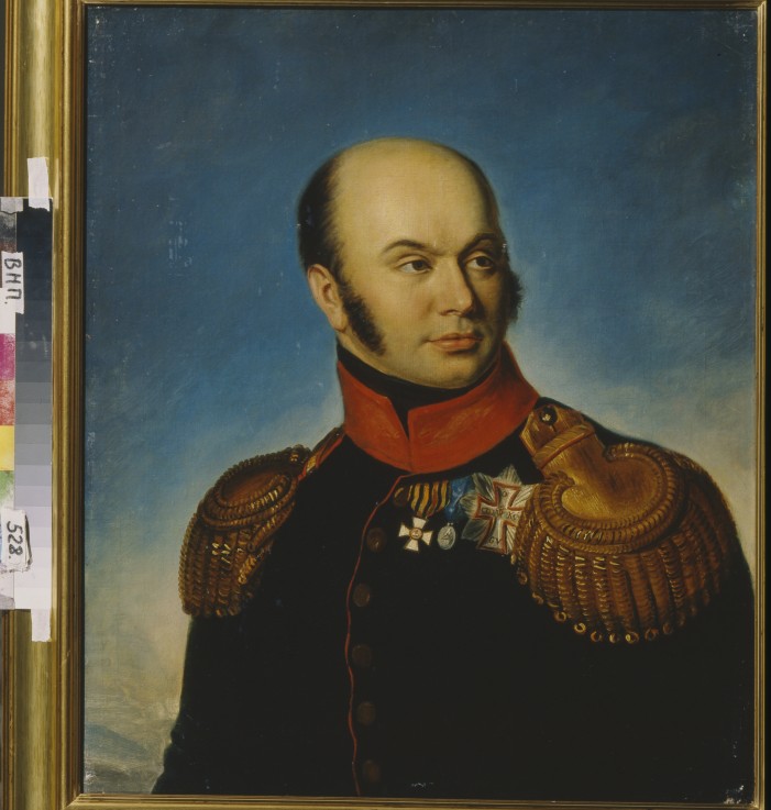 Portrait of Count Mikhail Fyodorovich Orlov (1788-1842) from Unbekannter Künstler
