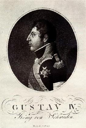 Portrait of Gustav IV Adolf of Sweden