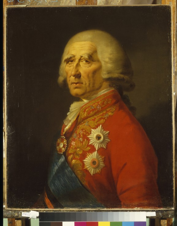 Portrait of Count Ivan Andreyevich Osterman (1725–1811) from Unbekannter Künstler