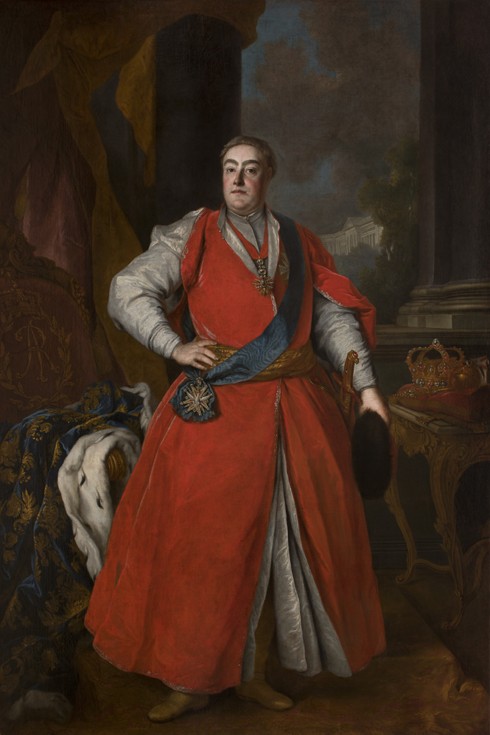 Portrait of King Augustus III in Polish costume from Unbekannter Künstler