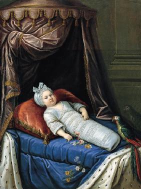 Portrait of Louis XIV (1638-1715) as Baby
