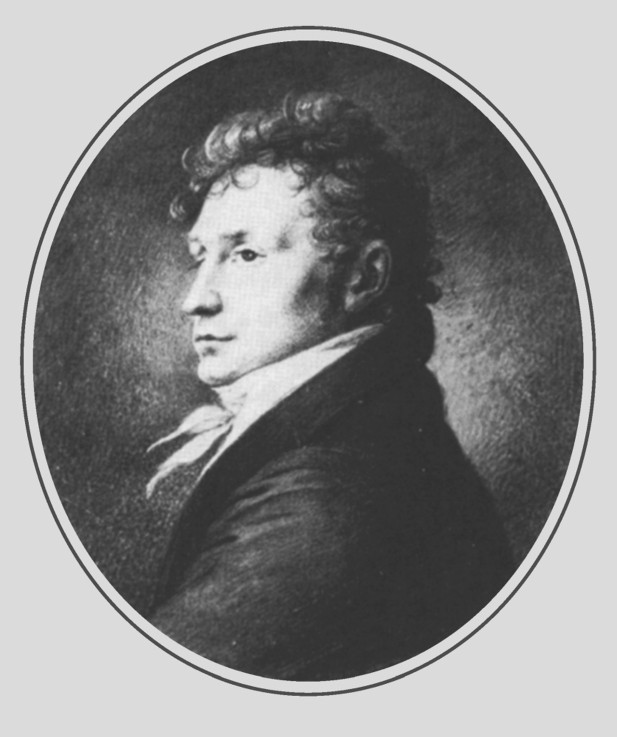 Portrait of the Composer Friedrich Kuhlau (1786-1832) from Unbekannter Künstler