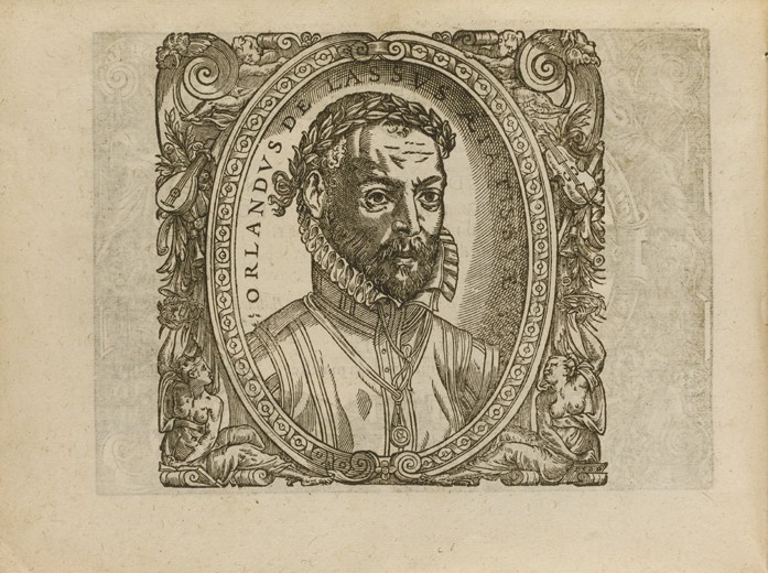 Portrait of the composer Roland de Lassus (1532-1594) from Unbekannter Künstler