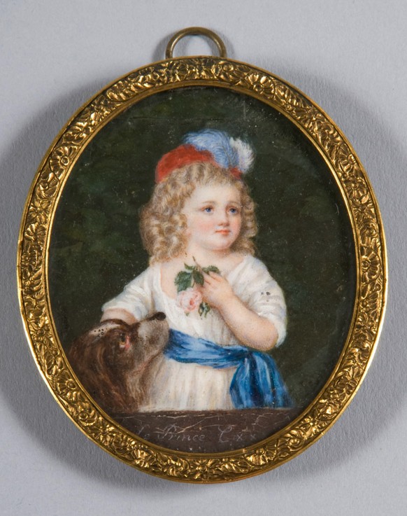 Portrait of Louis-Charles, Prince Royal of France (1785-1795) from Unbekannter Künstler