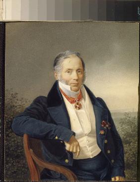 Portrait of the painter Alexander Sauerweid (1782-1844)